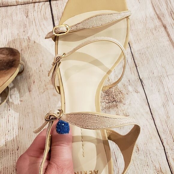 AERIN Strappy Caroline Heels, Sz 10 - Picture 8 of 11